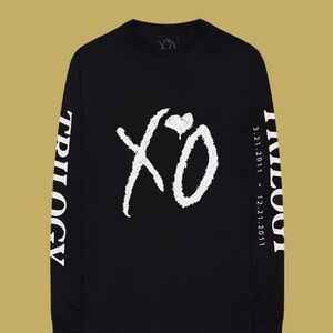 ❤️RARE - The Weeknd Trilogy XO 5 Year Black Long Sleeve